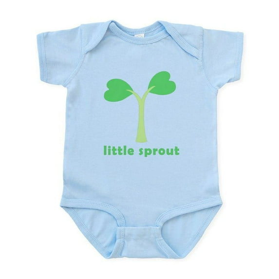 CafePress - Little Sprout Infant Bodysuit - Baby Light Bodysuit, Size Newborn - 24 Months