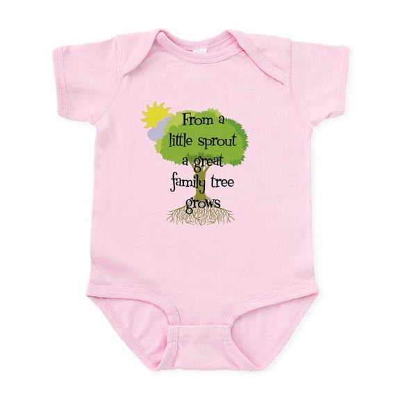 CafePress - Little Sprout Infant Bodysuit - Baby Light Bodysuit, Size Newborn - 24 Months