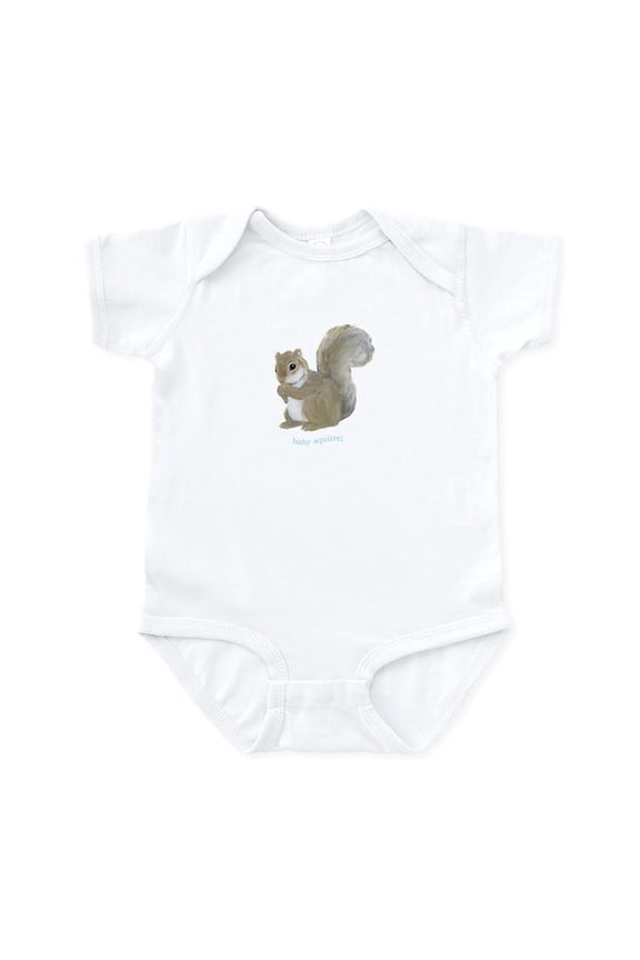 - Little Squirrel Baby Onesie - Baby Light Bodysuit, Size Newborn - 24 Months