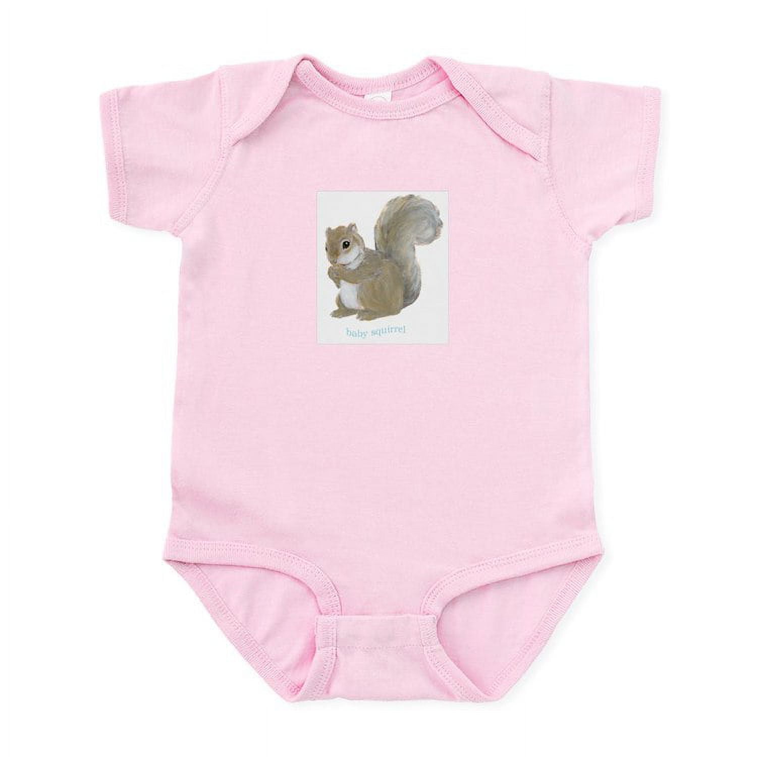 CafePress - Little Squirrel Baby Onesie - Baby Light Bodysuit, Size Newborn - 24 Months