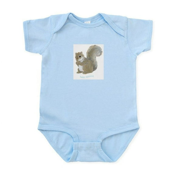 CafePress - Little Squirrel Baby Onesie - Baby Light Bodysuit, Size Newborn - 24 Months