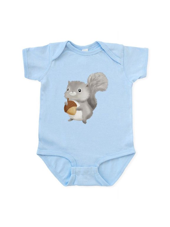 - Little Squirrel Infant Bodysuit - Baby Light Bodysuit, Size Newborn - 24 Months