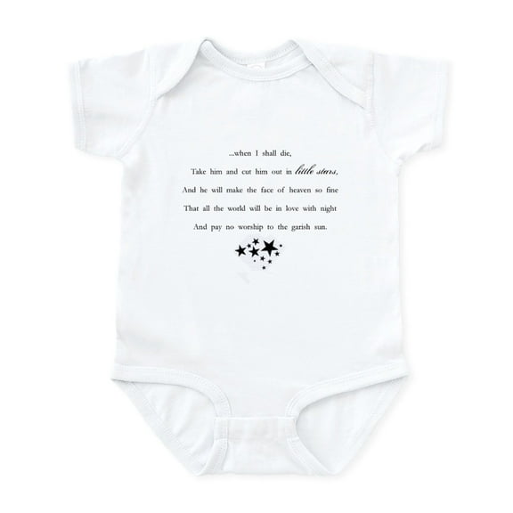 CafePress - Little Stars Infant Bodysuit - Baby Light Bodysuit, Size Newborn - 24 Months