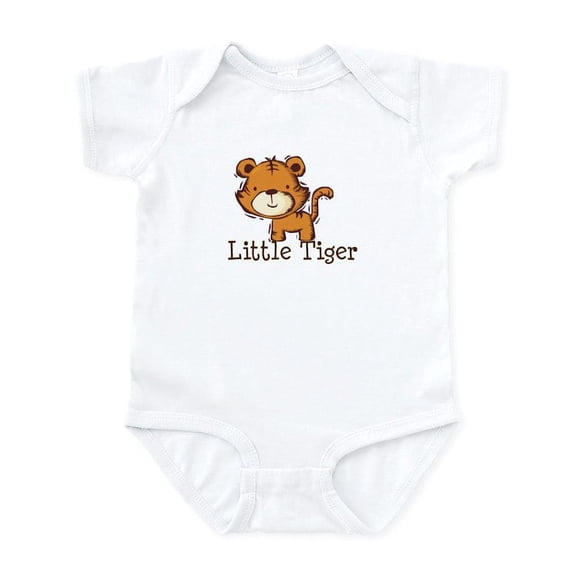 CafePress - Little Tiger Animal Infant Bodysuit - Baby Light Bodysuit, Size Newborn - 24 Months