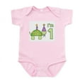 thumbnail image 1 of CafePress - Little Turtle First Birthday Infant Bodysuit - Baby Light Bodysuit, Size Newborn - 24 Months, 1 of 4