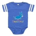 thumbnail image 1 of CafePress - Littledemocrat - Cute Infant Baby Football Bodysuit, 1 of 3