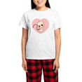 thumbnail image 1 of CafePress - Women's Light Pajamas - Women's Short Sleeve Print T-Shirt and Pants Light Cotton Pajama Set, 1 of 7
