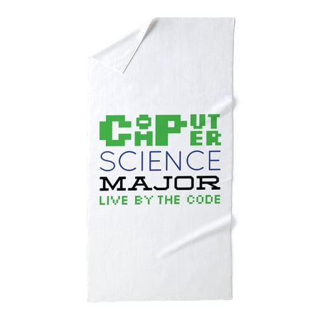 CafePress - Live By The Code - Large Beach Towel, Soft 30"x60" Towel with Unique Design