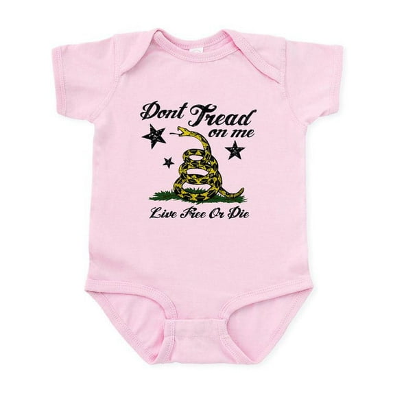 CafePress - Live Free Or Die Infant Bodysuit - Baby Light Bodysuit, Size Newborn - 24 Months
