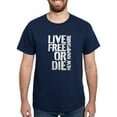 thumbnail image 1 of CafePress - Live Free Or Die T Shirt - Men's Classic Graphic Cotton T-Shirt, 1 of 4