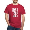 thumbnail image 1 of CafePress - Live Free Or Die T Shirt - Men's Classic Graphic Cotton T-Shirt, 1 of 4