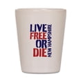 thumbnail image 1 of CafePress - Live Free Or Die - White Shot Glass, Unique and Funny Shot Glass, 1 of 2