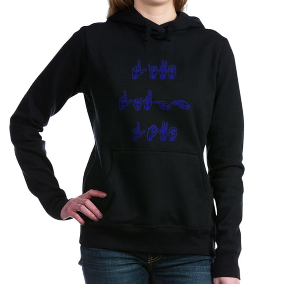CafePress - Live Laugh Love Vertical Women's Hooded Sweatshir - Pullover Hoodie, Classic & Comfortable Hooded Sweatshirt
