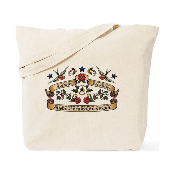 CafePress - Live Love Archaeology Tote Bag - Unisex Canvas Tote Bag, Beige, 1-Piece