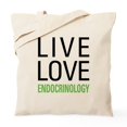 thumbnail image 1 of CafePress - Live Love Endocrinology Tote Bag - Unisex Canvas Tote Bag, Beige, 1-Piece, 1 of 6