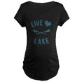 thumbnail image 1 of CafePress - Live Love Lake - Maternity Dark T-Shirt, 1 of 3