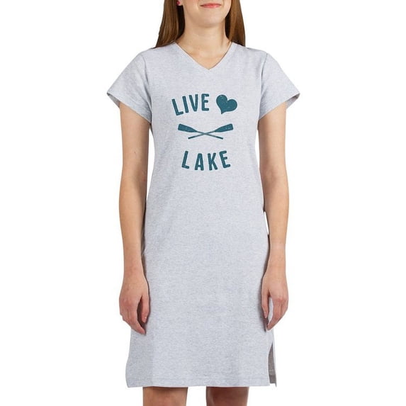 CafePress - Live Love Lake - Women's Nightshirt