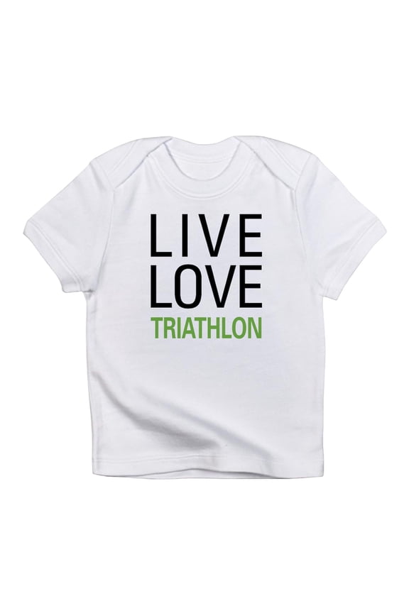 - Live Love Triathlon Infant T Shirt - Infant T-Shirt