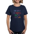 thumbnail image 1 of CafePress - Live Simply Affirmations Women's Dark T Shirt - Women's Traditional Fit Dark T-Shirt, 1 of 4
