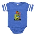 thumbnail image 1 of CafePress - Live To Play Nerf Soccer - Cute Infant Baby Football Bodysuit, 1 of 3