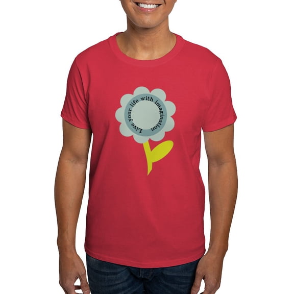 CafePress - Live Your Life Dark T Shirt - Men's Classic Graphic Cotton T-Shirt