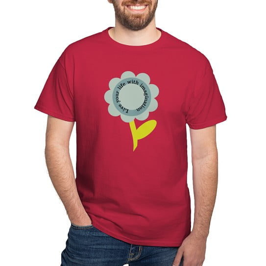 CafePress - Live Your Life Dark T Shirt - Men's Classic Cotton T-Shirts