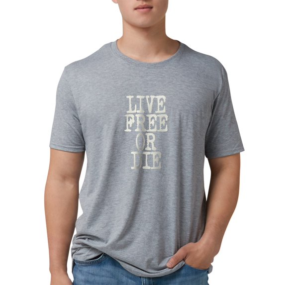 CafePress - Livefrw Men's Deluxe T Shirt - Mens Tri-blend T-Shirt