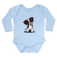 thumbnail image 1 of CafePress - Liver Brittany Long Sleeve Infant Bodysuit - Long Sleeve Cotton Baby Bodysuit, 1 of 4