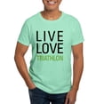 thumbnail image 1 of CafePress - Livetriath Dark T Shirt - Men's Classic Graphic Cotton T-Shirt, 1 of 4