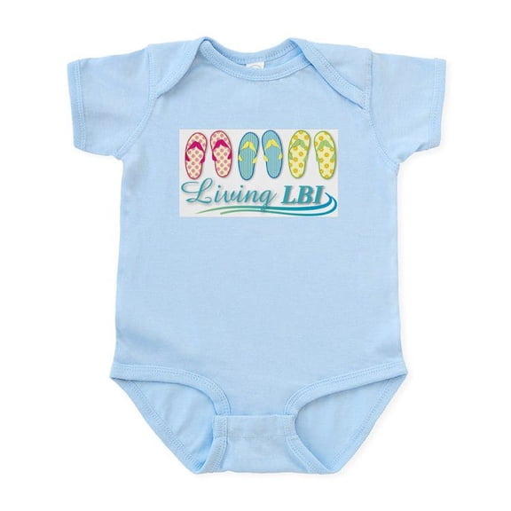 CafePress - Living LBI Infant Bodysuit - Baby Light Bodysuit, Size Newborn - 24 Months
