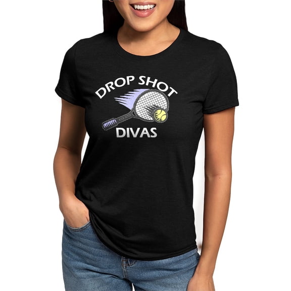 CafePress - Liz Dropshot2 Women's Deluxe T Shirt - Womens Tri-blend T-Shirt