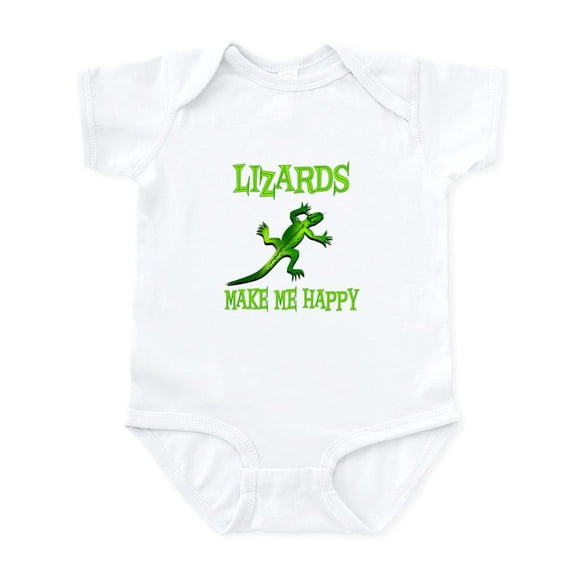 CafePress - Lizards Infant Bodysuit - Baby Light Bodysuit, Size Newborn - 24 Months