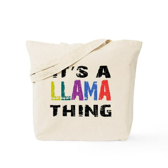 CafePress - Llama THING Tote Bag - Unisex Canvas Tote Bag, Beige, 1-Piece