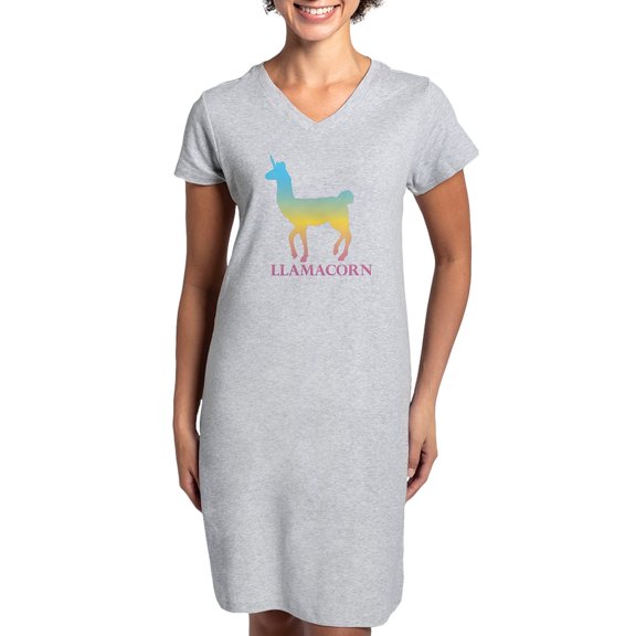 CafePress - Llamacorn T Shirt - Women's Nightshirt