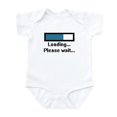 thumbnail image 1 of CafePress - Loading... Please Wait... Infant Bodysuit - Baby Light Bodysuit, Size Newborn - 24 Months, 1 of 4