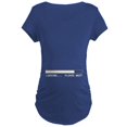 thumbnail image 1 of CafePress - Loading... Please Wait Maternity T Shirt - Maternity Dark T-Shirt, 1 of 3