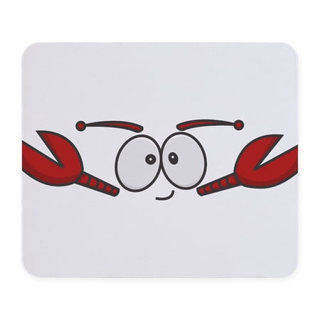 CafePress - Lobster Face Mousepad - Non-slip Rubber Mousepad, Gaming Mouse Pad