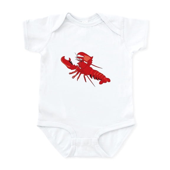 CafePress - Lobster Infant Bodysuit - Baby Light Bodysuit, Size Newborn - 24 Months