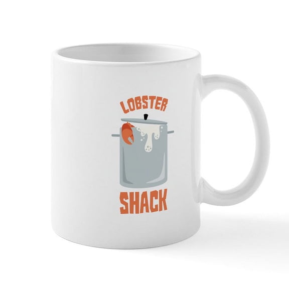 CafePress - Lobster Shack Mugs - 11 oz Ceramic Mug - Novelty Coffee Tea Cup