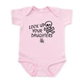 thumbnail image 1 of CafePress - Lock Up Your Daughters Infant Bodysuit - Baby Light Bodysuit, Size Newborn - 24 Months, 1 of 4