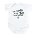 thumbnail image 1 of CafePress - Lock Up Your Daughters Infant Bodysuit - Baby Light Bodysuit, Size Newborn - 24 Months, 1 of 4