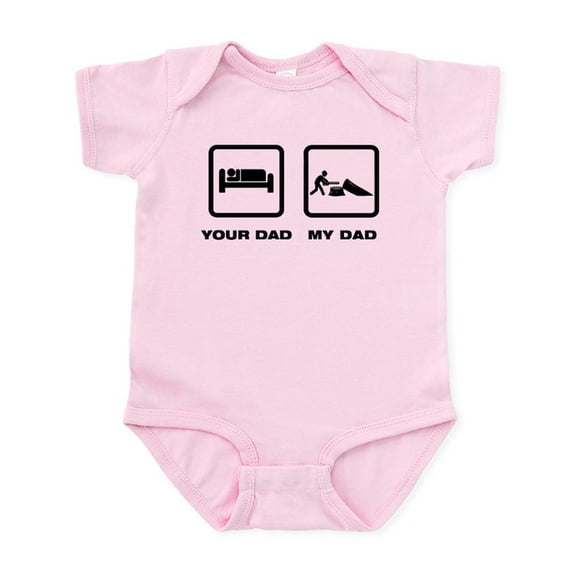CafePress - Logger Infant Bodysuit - Baby Light Bodysuit, Size Newborn - 24 Months