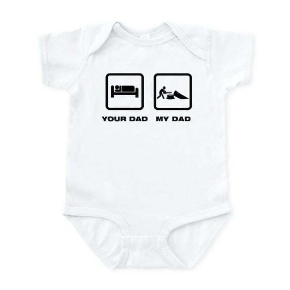 CafePress - Logger Infant Bodysuit - Baby Light Bodysuit, Size Newborn - 24 Months
