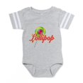 thumbnail image 1 of CafePress - Lollipop 2 - Cute Infant Baby Football Bodysuit, 1 of 3