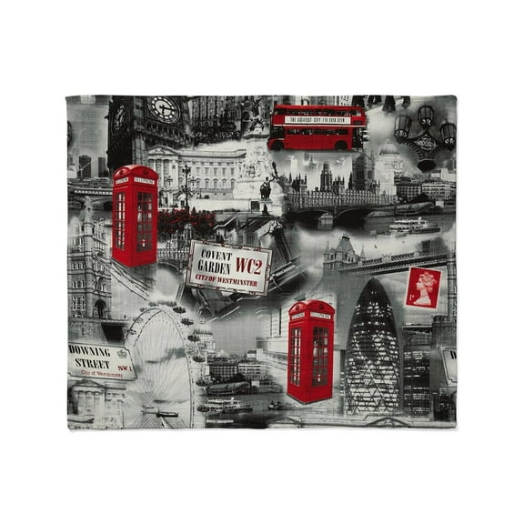 CafePress - London Throw Blanket - Soft Fleece Throw Blanket, 50"x60" for All Ages
