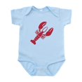 thumbnail image 1 of CafePress - Lone Lobster Infant Bodysuit - Baby Light Bodysuit, Size Newborn - 24 Months, 1 of 4