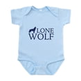 thumbnail image 1 of CafePress - Lone Wolf Infant Bodysuit - Baby Light Bodysuit, Size Newborn - 24 Months, 1 of 4