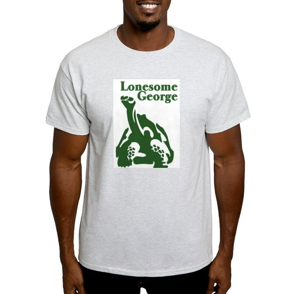 CafePress - Lonesome George Ash Grey T Shirt - Men's Classic Graphic T-Shirt