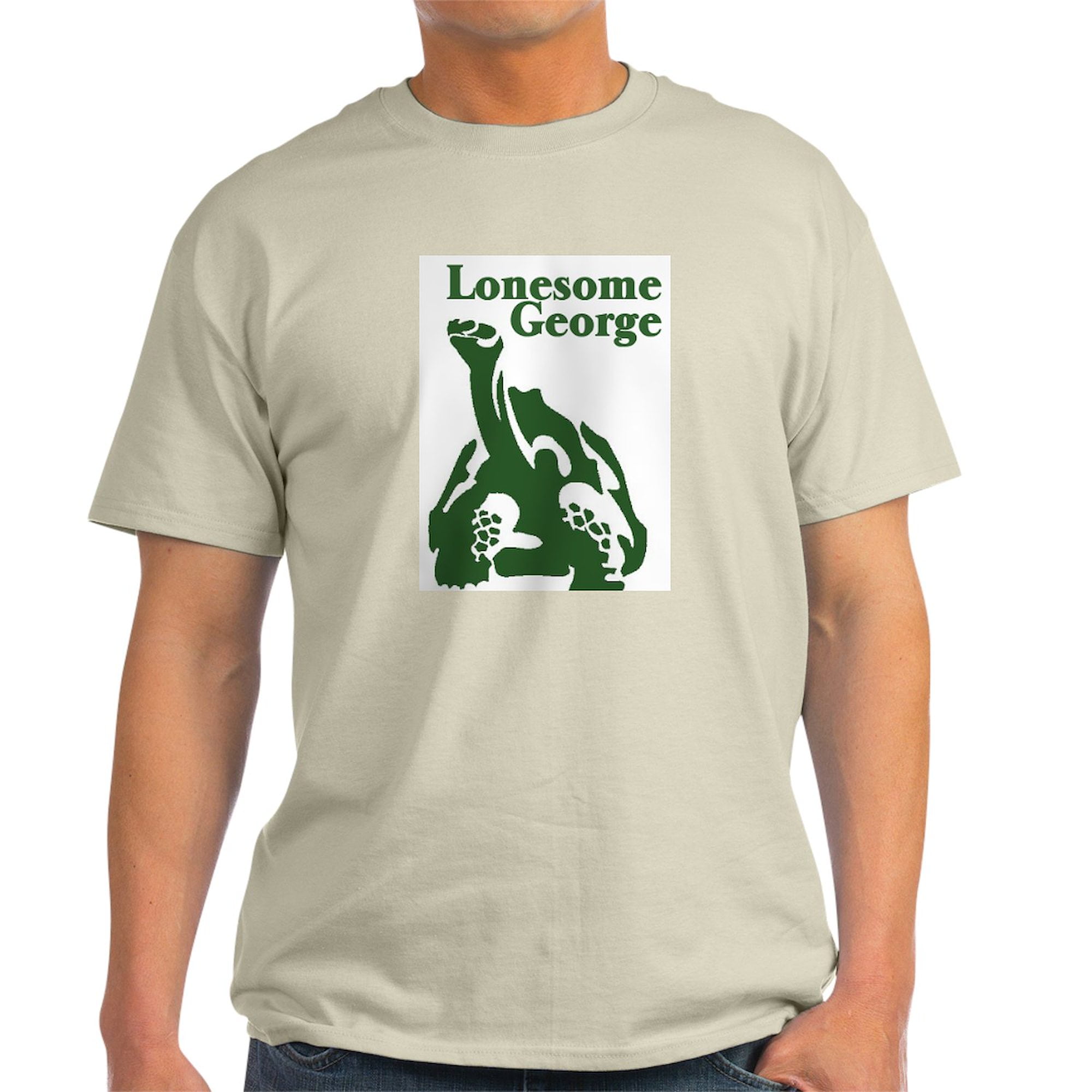 CafePress - Lonesome George Ash Grey T Shirt - Men's Classic Graphic T ...