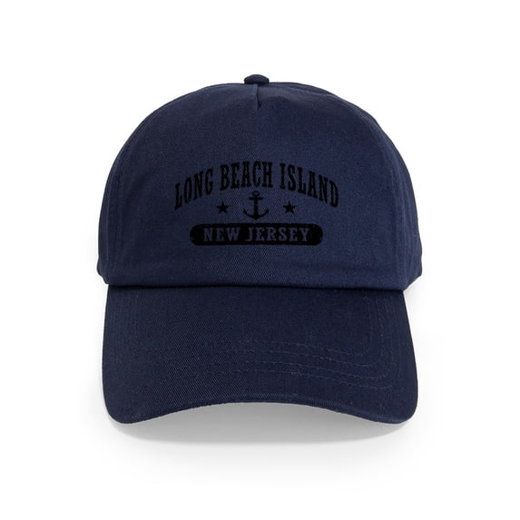 CafePress - Long Beach Island NJ Cap - Adjustable 100% Brushed Unisex Casual Cotton Baseball Cap, Beige, 1